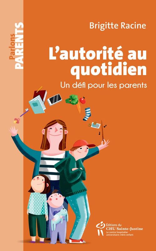 Couverture ebook de L'autorité au quotidien, de Brigitte Racine