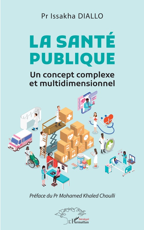 Couverture ebook de La santé publique, de Issakha Diallo