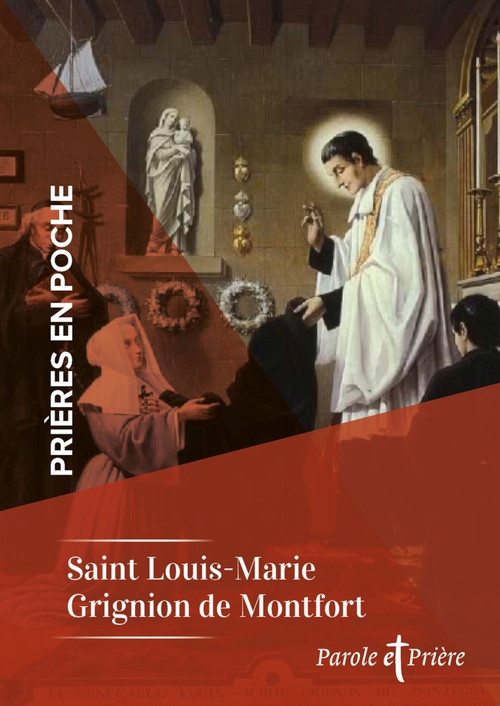 Couverture ebook de Prières en poche - Saint Louis-Marie Grignion de Montfort, de Louis-Marie Grignion de Montfort