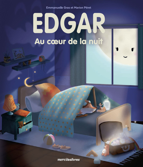 ebook cover of Edgar, au coeur de la nuit , by Emmanuelle Gras, Marion Péret