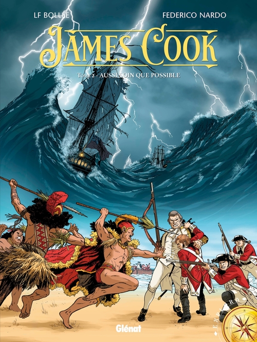 Couverture ebook de James Cook - Tome 02, de Federico Nardo