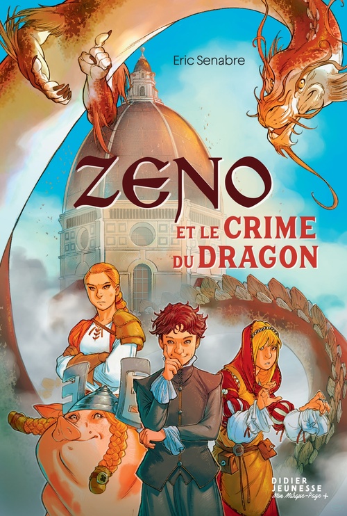 ebook cover of Zeno et le crime du dragon, by Eric Senabre