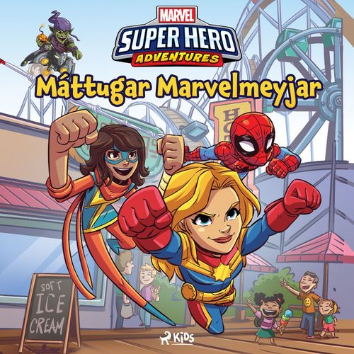 Couverture audiobook de Ofurhetjur í ævintýrum - Máttugar Marvelmeyjar, de Marvel