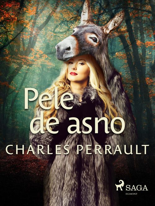 Couverture ebook de Pele de asno, de Charles Perrault