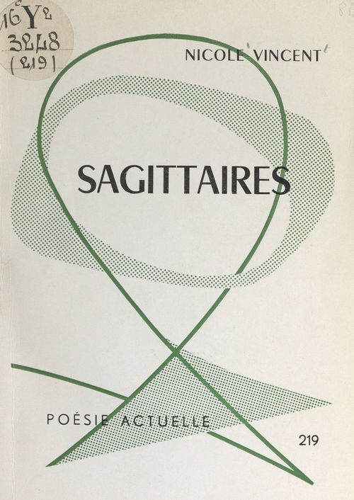 ebook cover of Sagittaires, by Nicole Vincent