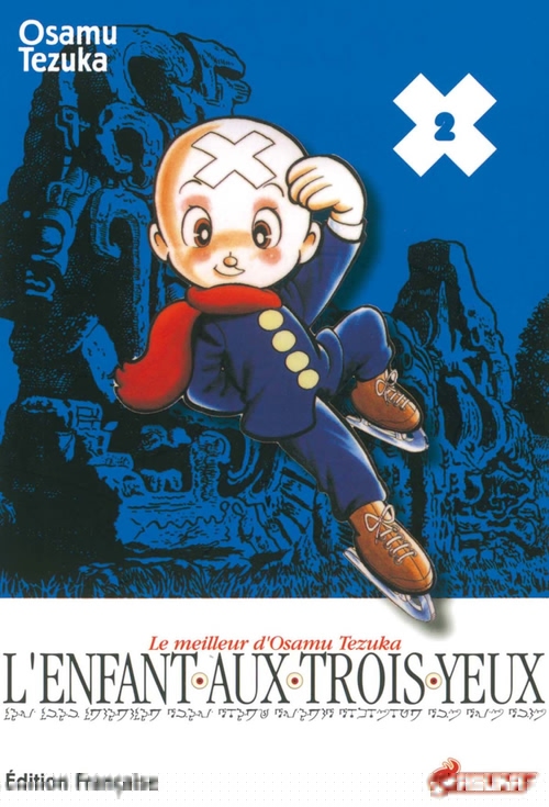 Couverture ebook de L'enfant aux trois yeux T02, de Tezuka Osamu
