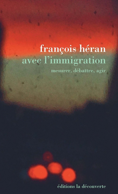 Couverture ebook de Avec l'immigration, de François Héran