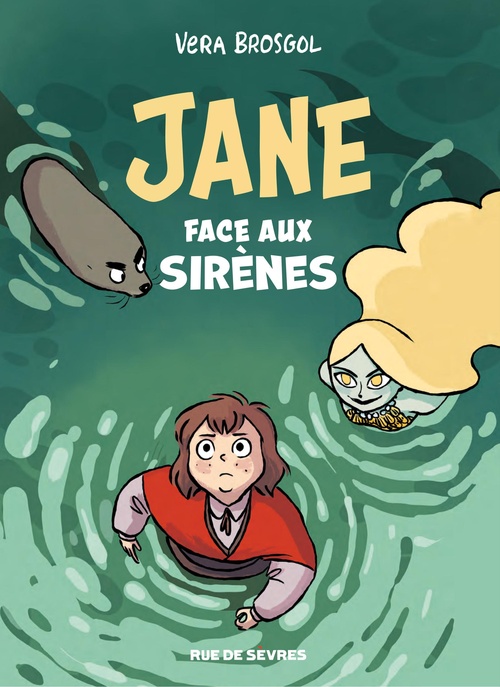 ebook cover of Jane face aux Sirènes, by Vera Brosgol