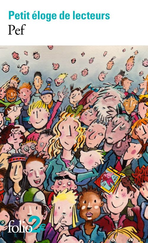 Couverture ebook de Petit éloge de lecteurs, de Pef