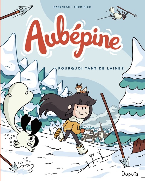 Couverture ebook de Aubépine - Tome 3 - Pourquoi tant de laine ?, de Thom Pico, Karensac