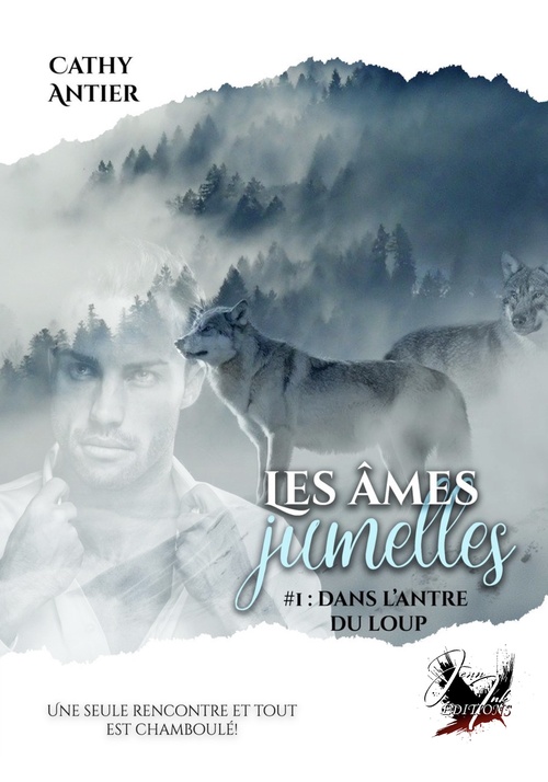 Couverture ebook de Les Âmes-Jumelles # 1(réédition), de Cathy Antier
