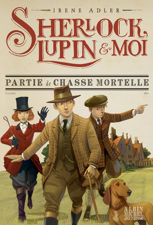 Couverture ebook de Partie de chasse mortelle, de Irene Adler