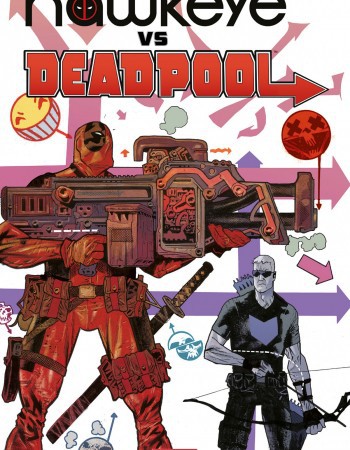 ebook cover of Hawkeye vs Deadpool, by Gerry Duggan, Matteo Lolli