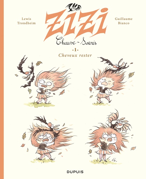 Couverture ebook de Zizi chauve-souris - Tome 1 - Cheveux rester, de Lewis Trondheim, Guillaume Bianco