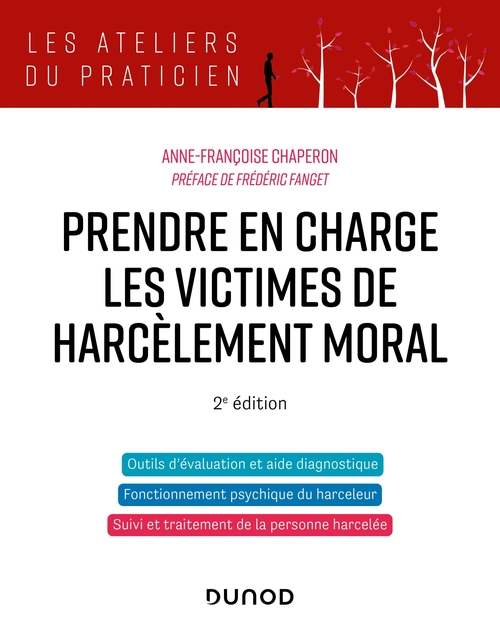 ebook cover of Prendre en charge les victimes de harcèlement moral - 2e éd., by Anne-Françoise Chaperon