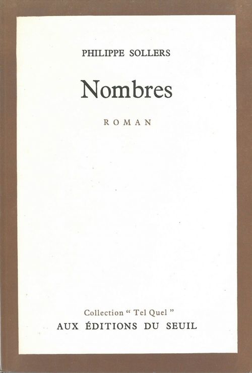 Couverture ebook de Nombres, de Sollers Philippe