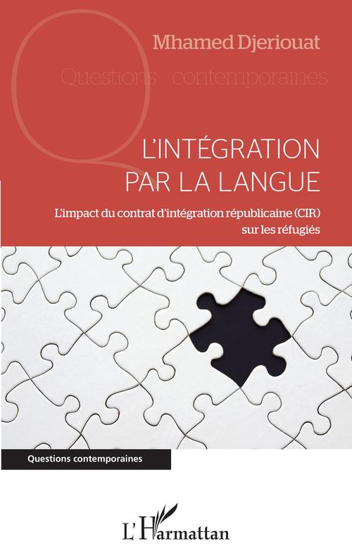 Couverture ebook de L'intégration par la langue, de Mhamed Djeriouat