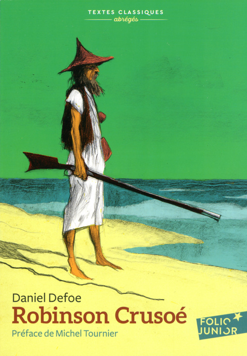 ebook cover of Robinson Crusoé, by Daniel Defoe