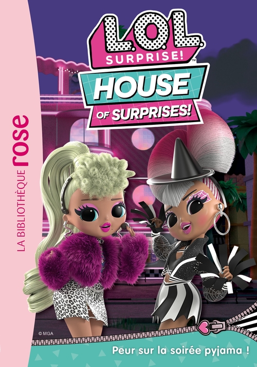 ebook cover of L.O.L. Surprise ! House of Surprises 04 - Peur sur la soirée pyjama !, by Collectif