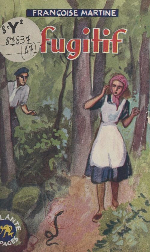 Couverture ebook de Le fugitif, de Francoise Martine