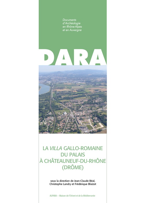 ebook cover of La villa gallo-romaine du Palais à Châteauneuf-du-Rhône (Drôme), by