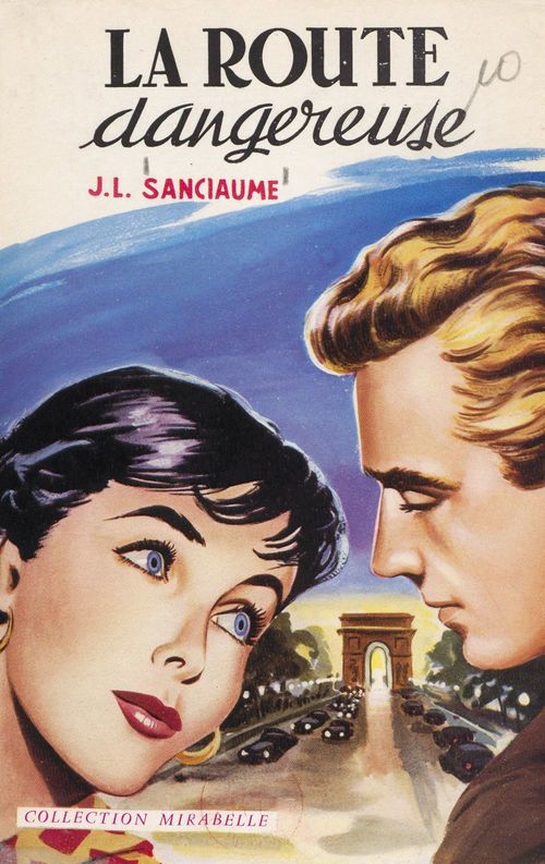 ebook cover of La route dangereuse, by Joseph-Louis Sanciaume