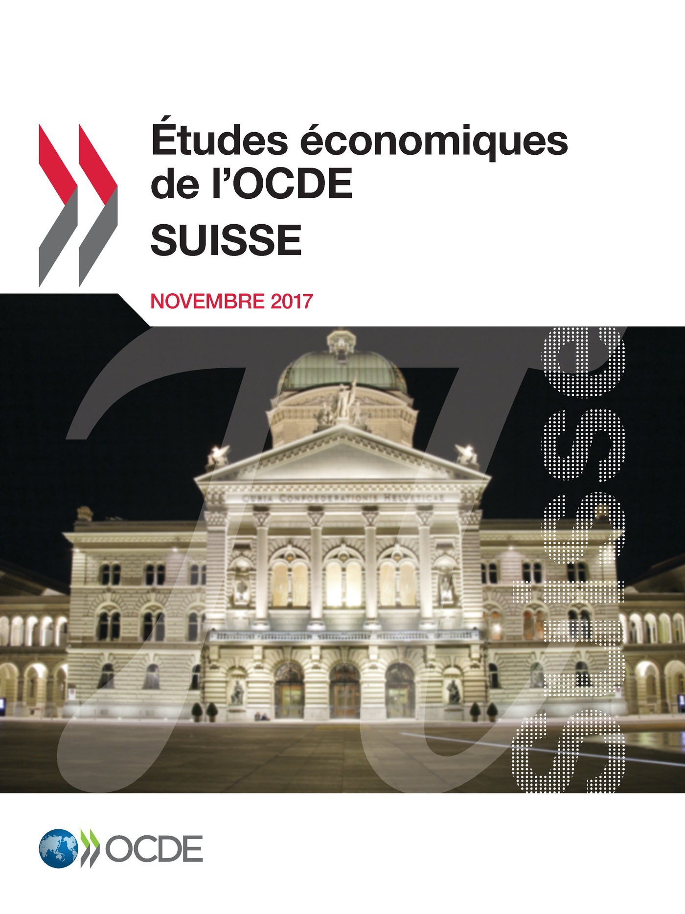 Couverture ebook de Études économiques de l'OCDE : Suisse 2017, de Collectif
