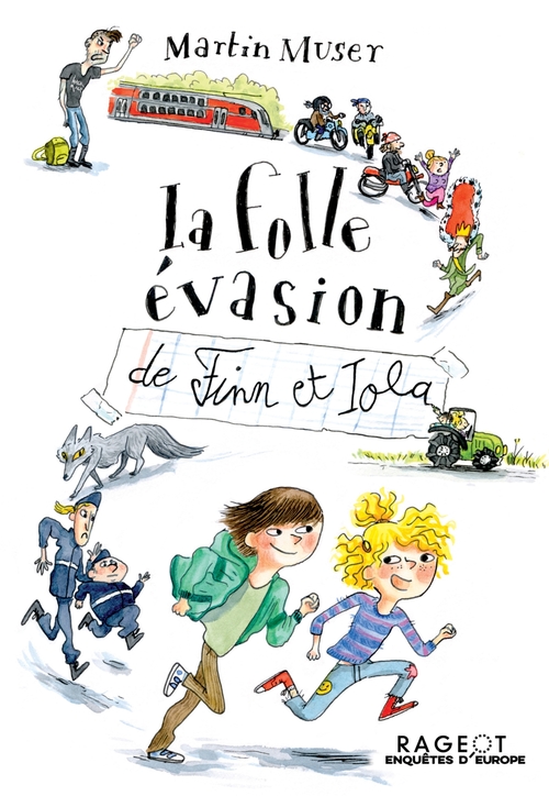 Couverture ebook de La folle évasion de Finn et Iola, de Martin Muser
