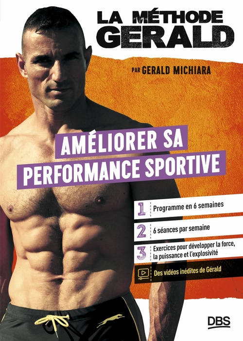 Couverture ebook de La méthode Gérald - Améliorer sa performance sportive, de Gérald Michiara
