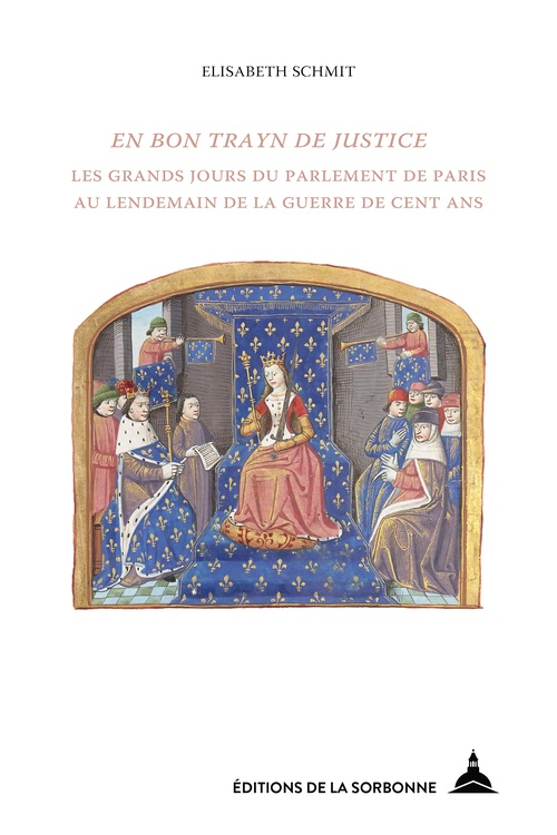 Couverture ebook de En bon trayn de justice, de Elisabeth Schmit