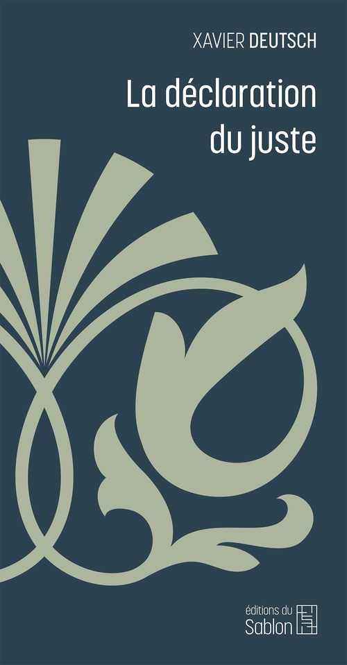 ebook cover of La déclaration du juste, by Xavier Deutsch