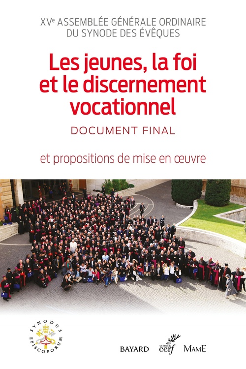 Couverture ebook de Les jeunes, la foi et le discernement vocationnel, de Conférence des évêques de France