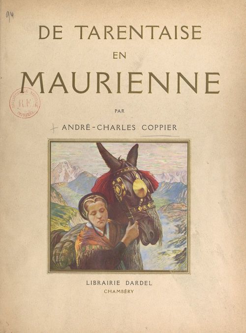 Couverture ebook de De Tarentaise en Maurienne, de Andre-Charles Coppier