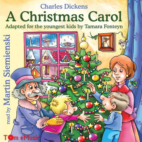 Couverture audiobook de A Christmas Carol. Rhyming version for a younger audience, de Charles Dickens, Tamara Fonteyn, John Mccarthy