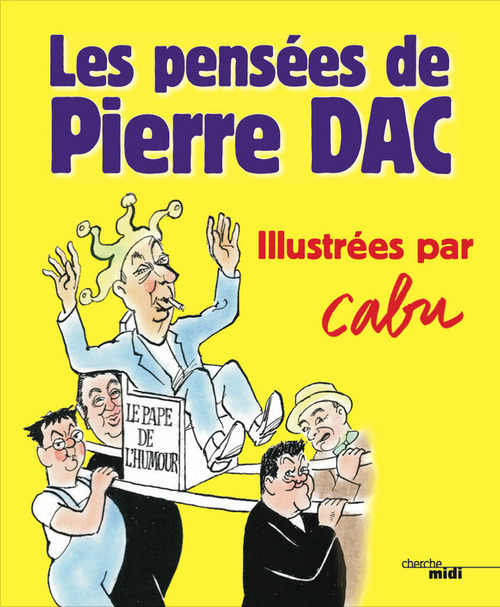 Couverture ebook de Les Pensées, de Pierre Dac