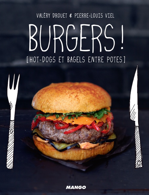 ebook cover of Burgers !, by Valérie Drouet, Pierre-Louis Viel