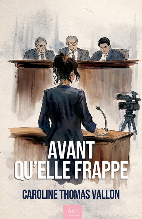 ebook cover of Avant qu'elle frappe, by Caroline Thomas-Vallon
