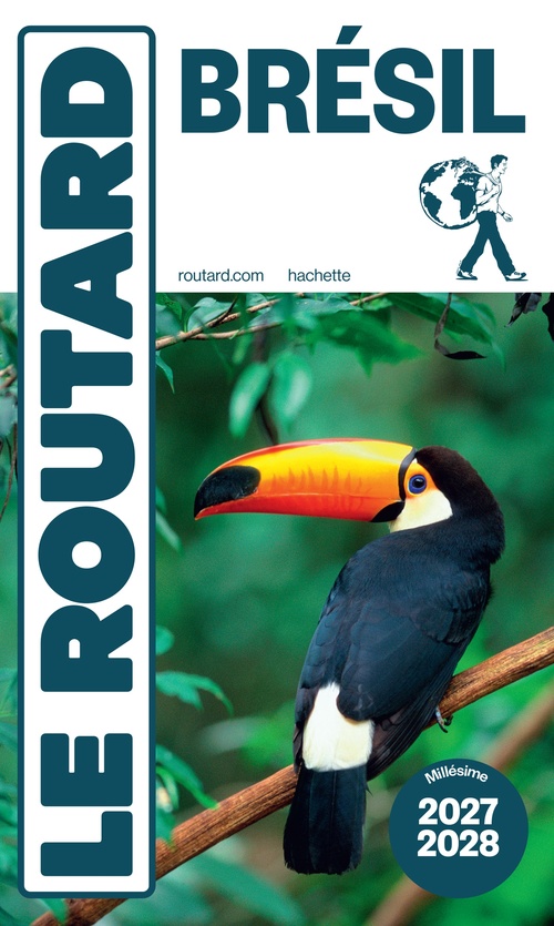 Couverture ebook de Guide du Routard Brésil 2027/28, de Collectif