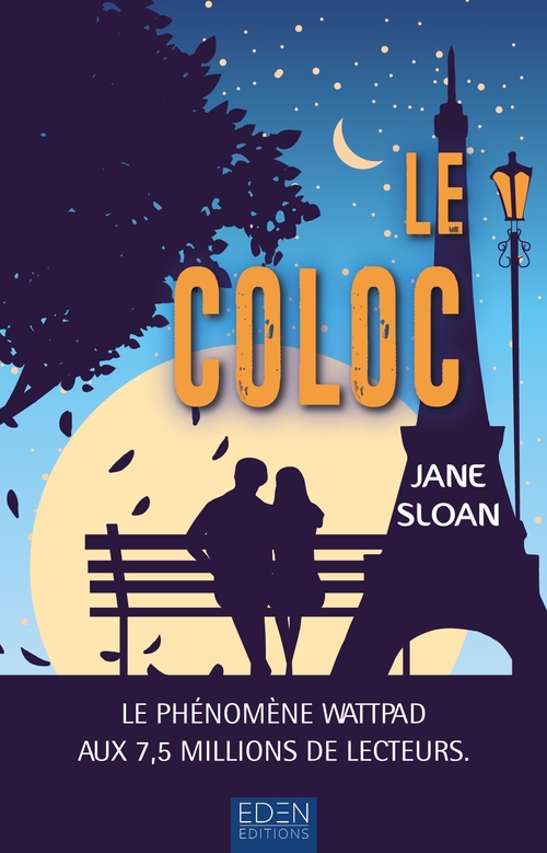 Couverture ebook de Le coloc, de Jane Sloan