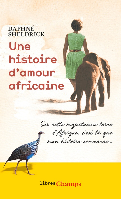 Couverture ebook de Une histoire d´amour africaine, de Daphne Sheldrick