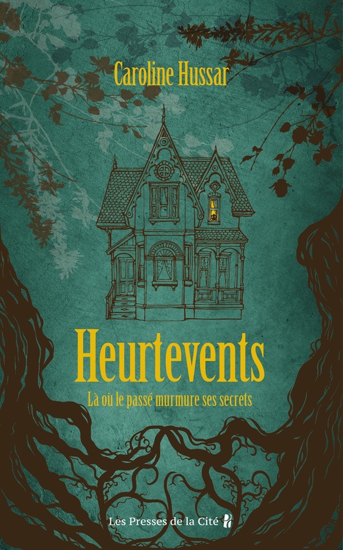Couverture ebook de Heurtevents - Là où le passé murmure ses secrets, de Caroline Hussar