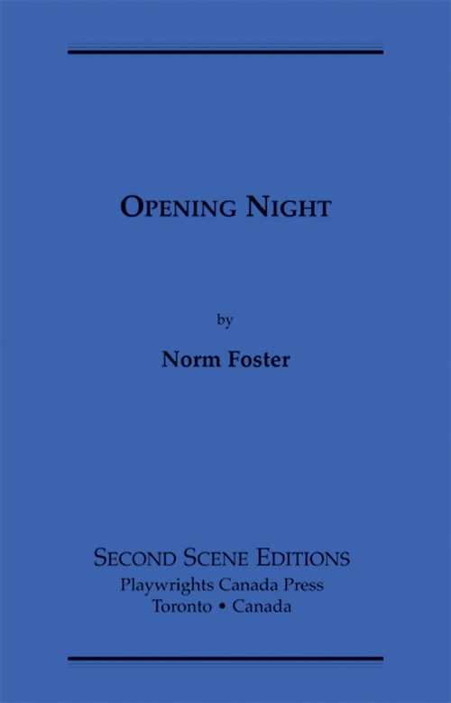 Couverture ebook de Opening Night, de Norm Foster