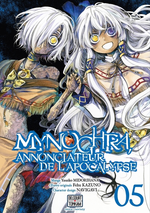 Couverture ebook de Mynoghra, Annonciateur de l'apocalypse T05, de Yasaiko Midorihana