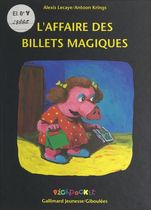 ebook cover of L'affaire des billets magiques, by Alexis Lecaye