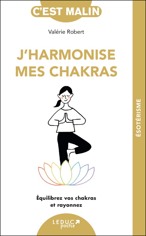 ebook cover of J'harmonise mes chakras, c'est malin !, by Valérie Robert