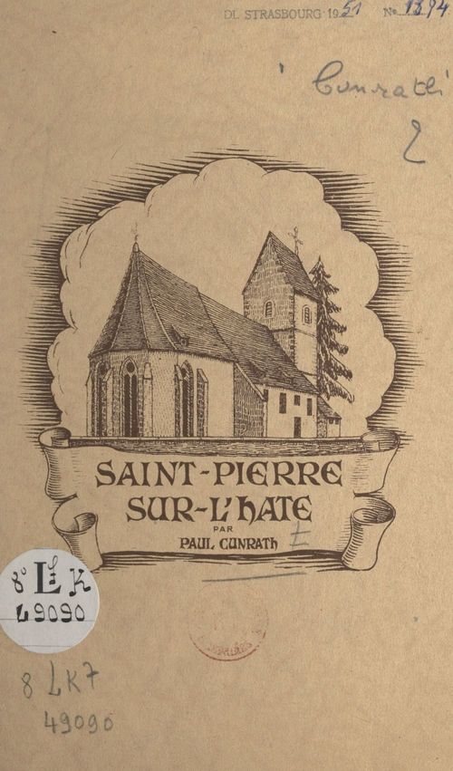 Couverture ebook de Saint-Pierre-sur-l'Hâte, de Paul Cunrath