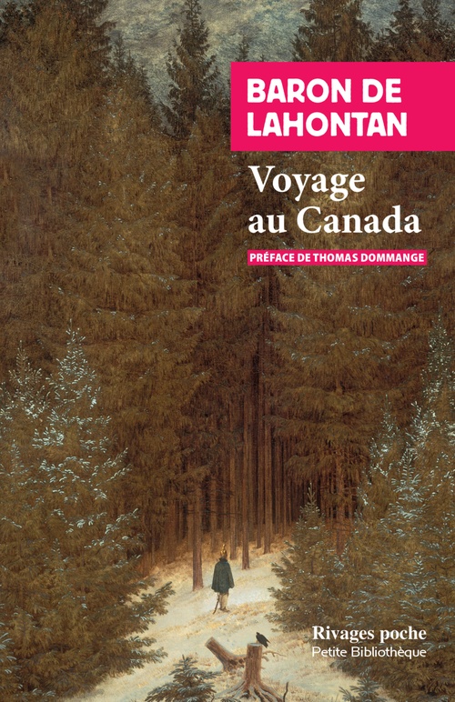 ebook cover of Voyage au Canada, by Baron De Lahontan
