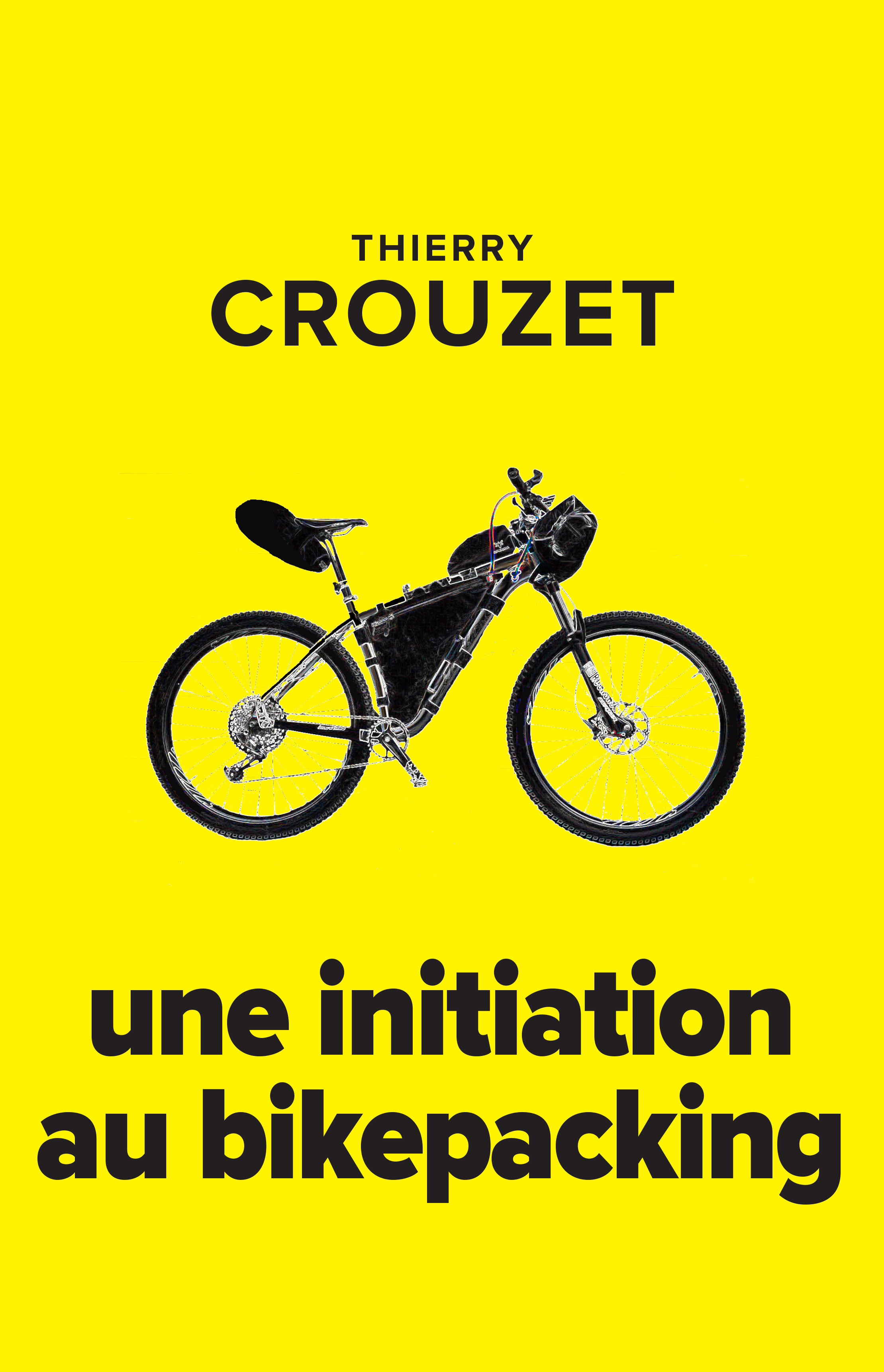 Couverture ebook de Une initiation au bikepacking, de Thierry Crouzet