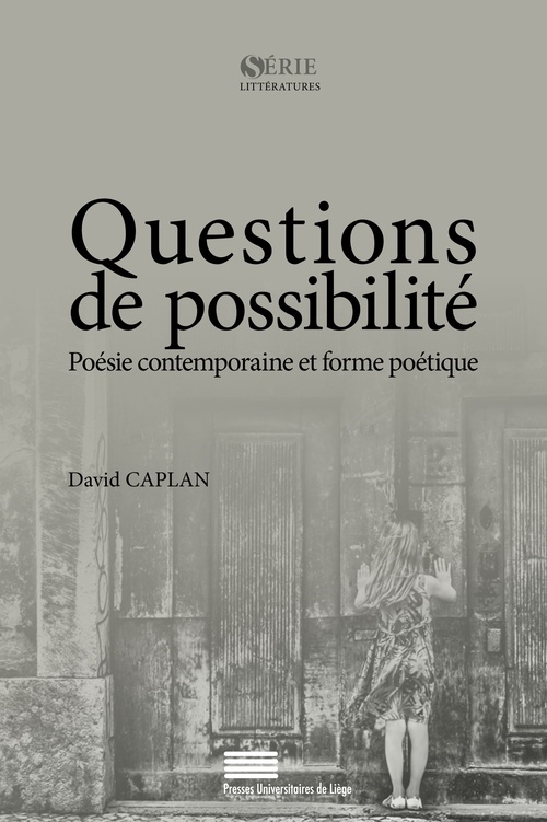 Couverture ebook de Questions de possibilité, de David Caplan