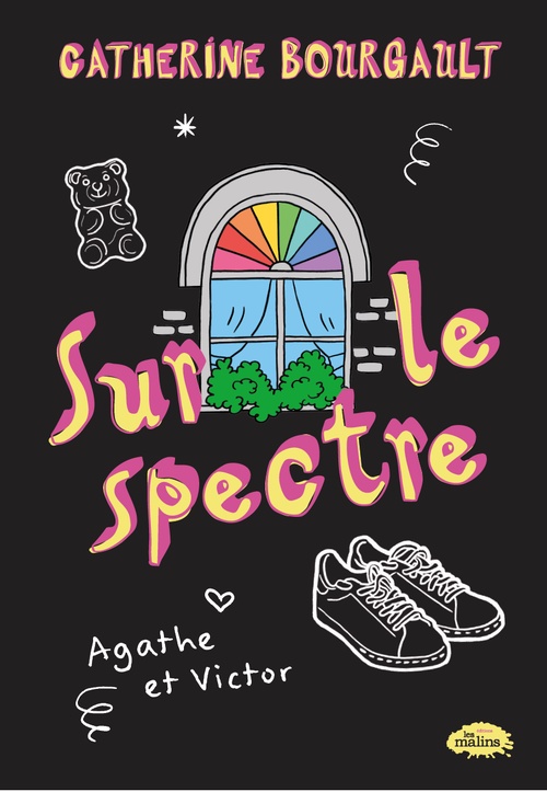ebook cover of Sur le spectre, tome 1 - Agathe et Victor, by Catherine Bourgault